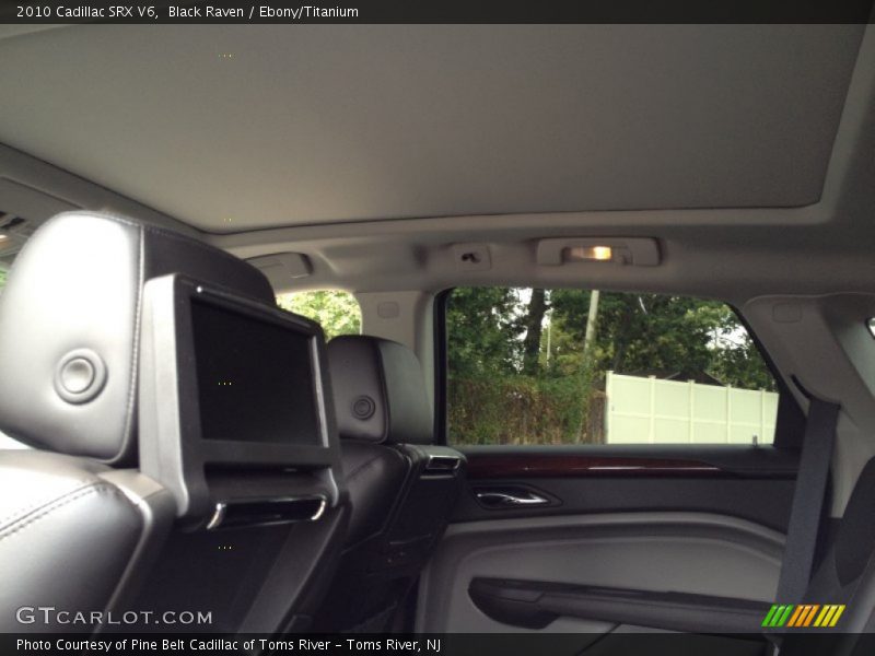 Black Raven / Ebony/Titanium 2010 Cadillac SRX V6
