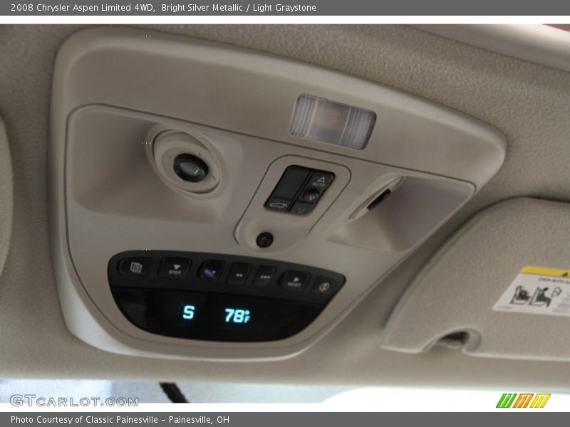 Bright Silver Metallic / Light Graystone 2008 Chrysler Aspen Limited 4WD