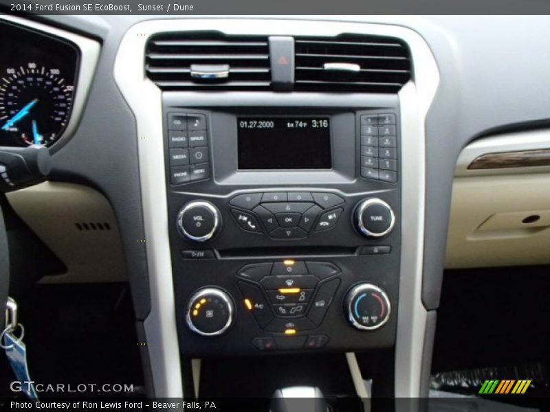 Sunset / Dune 2014 Ford Fusion SE EcoBoost