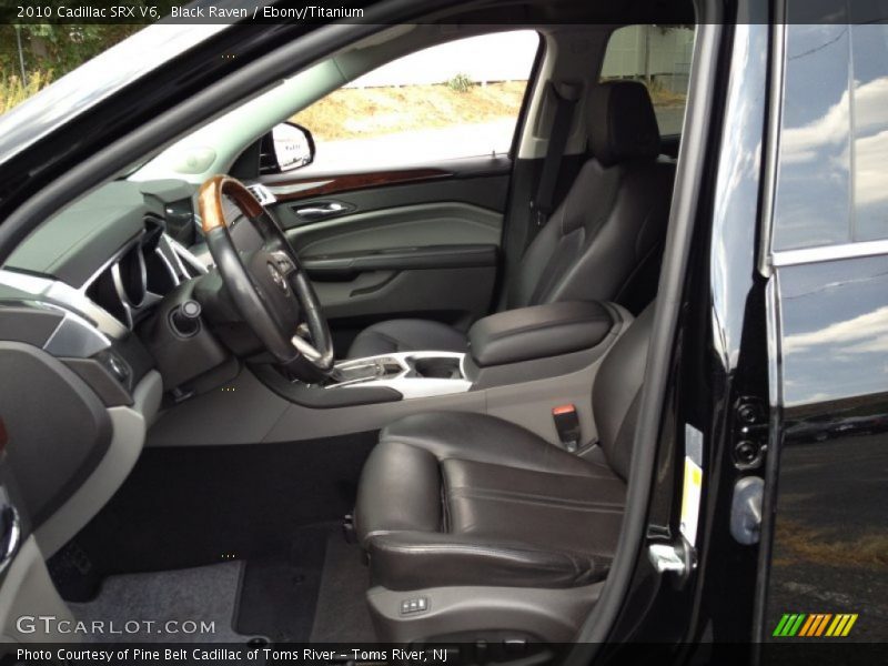 Black Raven / Ebony/Titanium 2010 Cadillac SRX V6