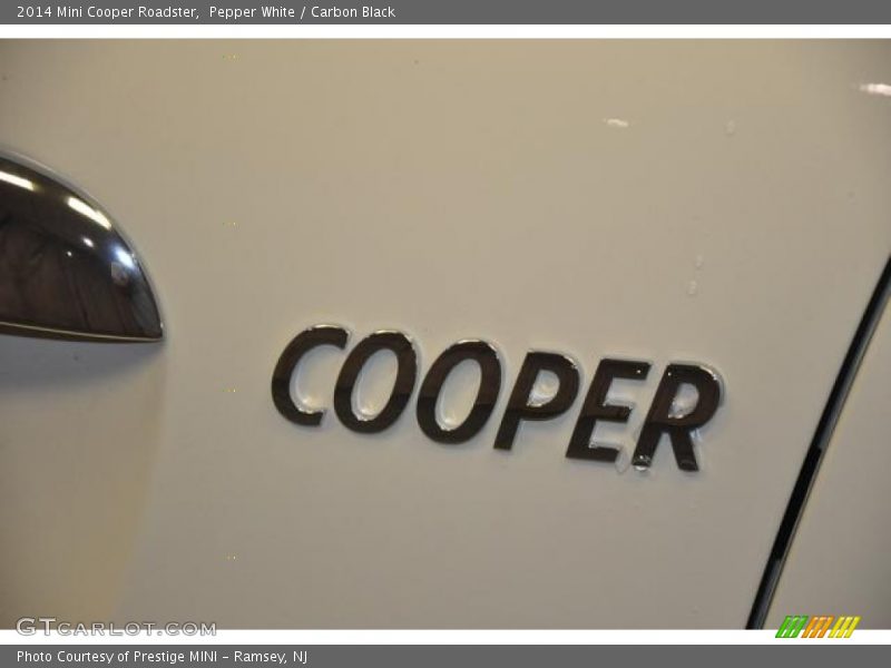 Pepper White / Carbon Black 2014 Mini Cooper Roadster