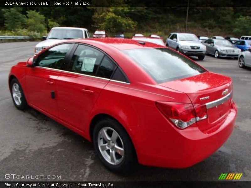 Red Hot / Jet Black 2014 Chevrolet Cruze LT