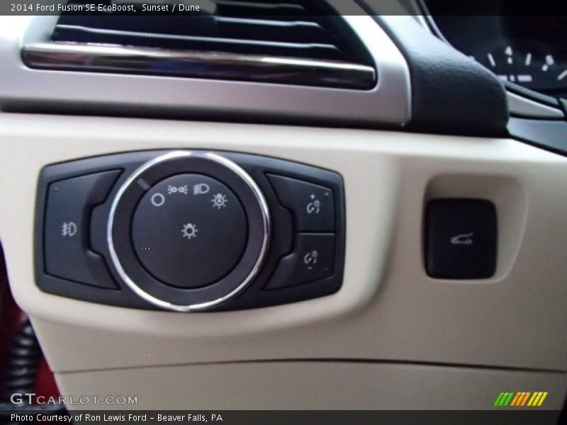 Sunset / Dune 2014 Ford Fusion SE EcoBoost