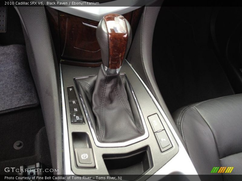 Black Raven / Ebony/Titanium 2010 Cadillac SRX V6