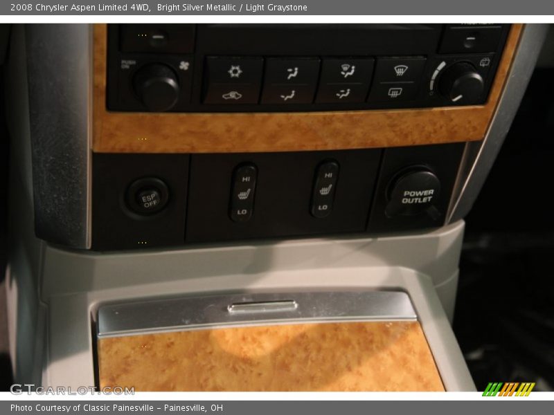 Bright Silver Metallic / Light Graystone 2008 Chrysler Aspen Limited 4WD