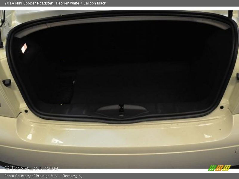 Pepper White / Carbon Black 2014 Mini Cooper Roadster