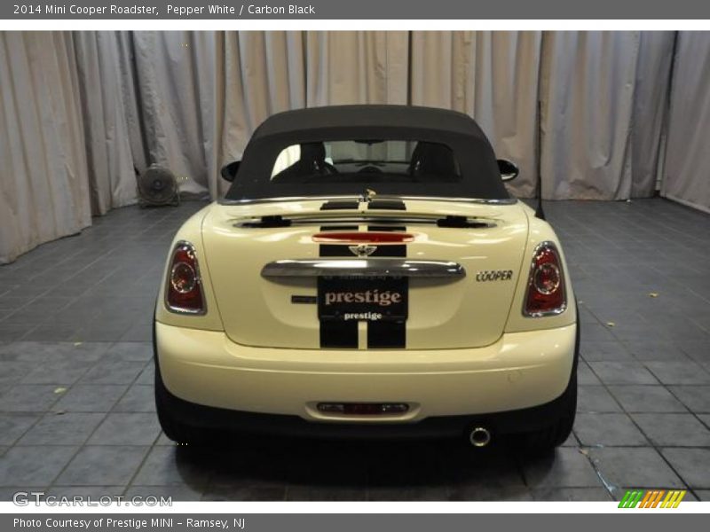 Pepper White / Carbon Black 2014 Mini Cooper Roadster