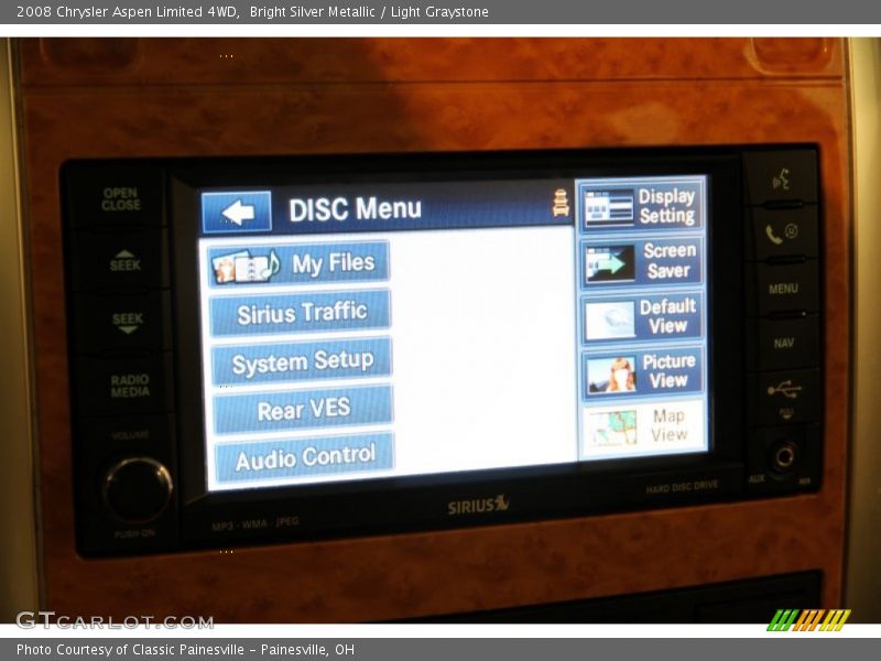 Bright Silver Metallic / Light Graystone 2008 Chrysler Aspen Limited 4WD