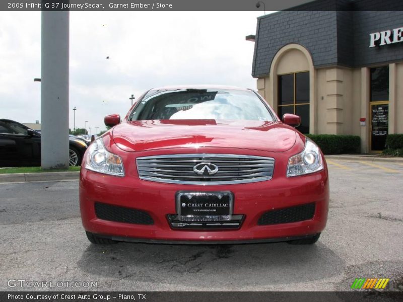 Garnet Ember / Stone 2009 Infiniti G 37 Journey Sedan