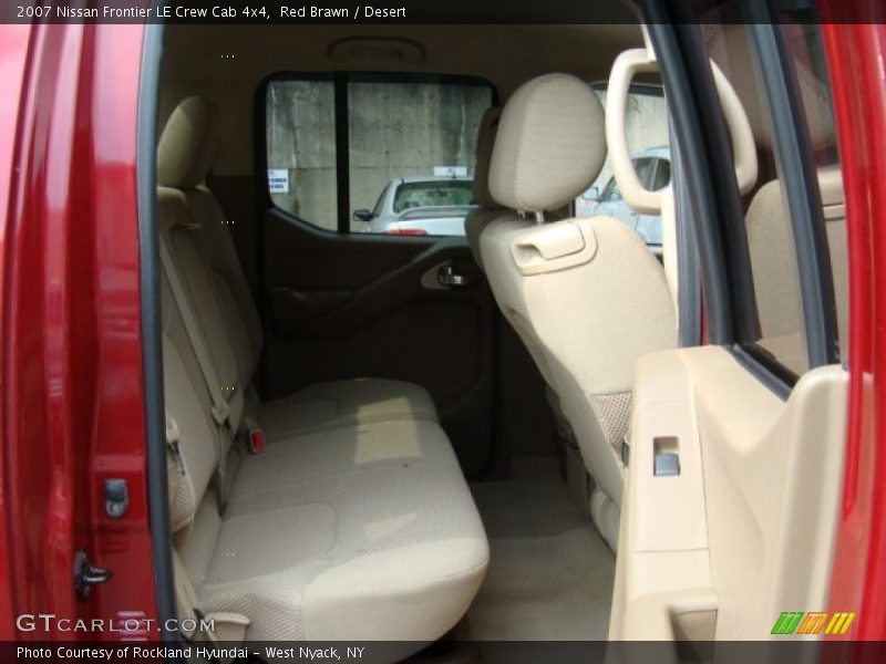 Red Brawn / Desert 2007 Nissan Frontier LE Crew Cab 4x4