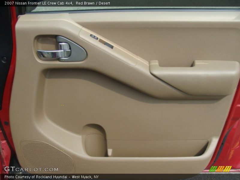 Red Brawn / Desert 2007 Nissan Frontier LE Crew Cab 4x4