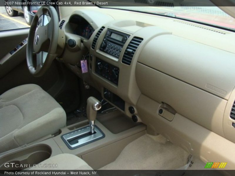 Red Brawn / Desert 2007 Nissan Frontier LE Crew Cab 4x4