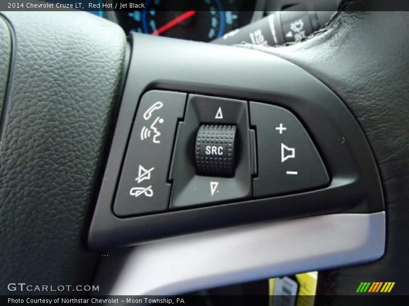 Red Hot / Jet Black 2014 Chevrolet Cruze LT