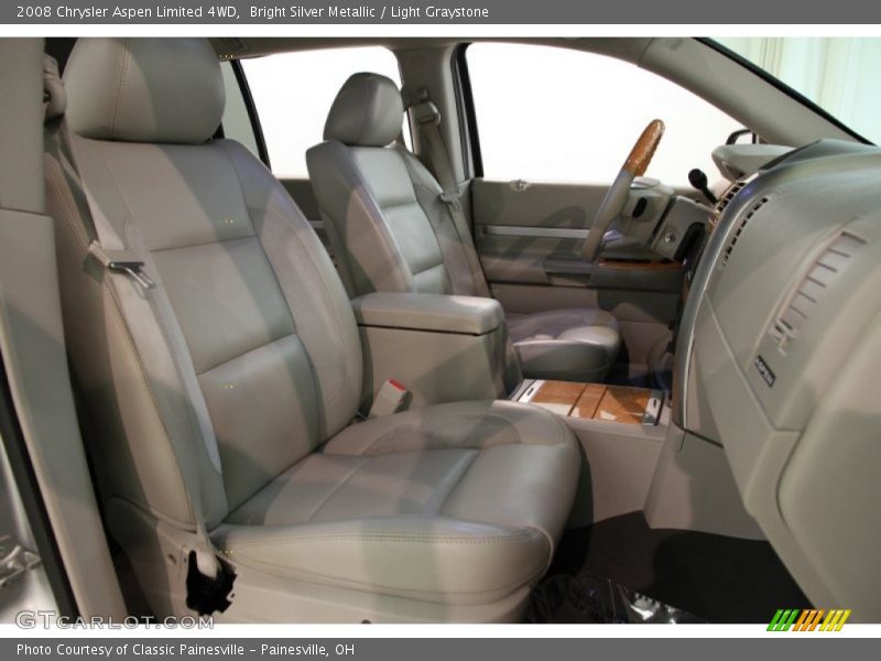 Bright Silver Metallic / Light Graystone 2008 Chrysler Aspen Limited 4WD