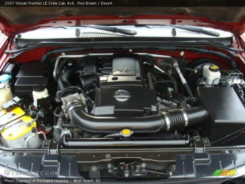 Red Brawn / Desert 2007 Nissan Frontier LE Crew Cab 4x4