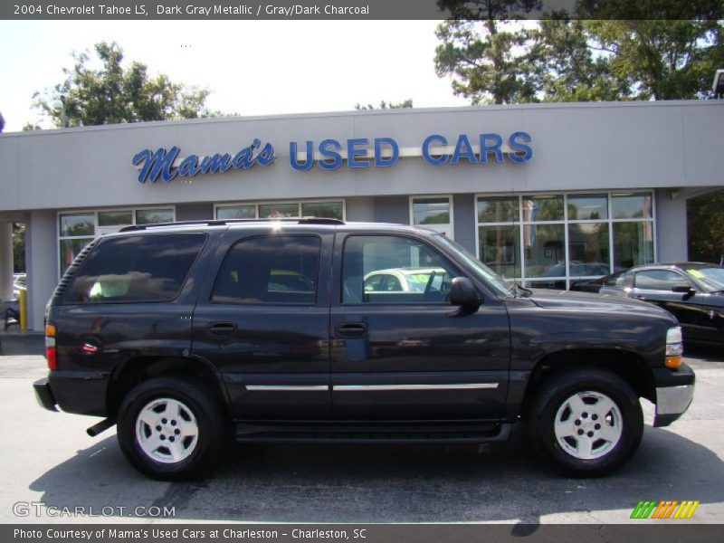 Dark Gray Metallic / Gray/Dark Charcoal 2004 Chevrolet Tahoe LS
