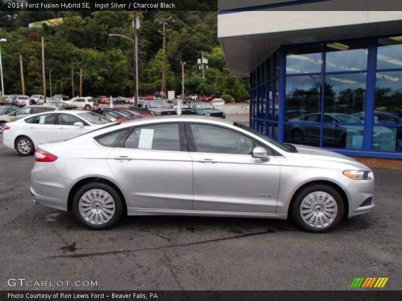 2014 Fusion Hybrid SE Ingot Silver