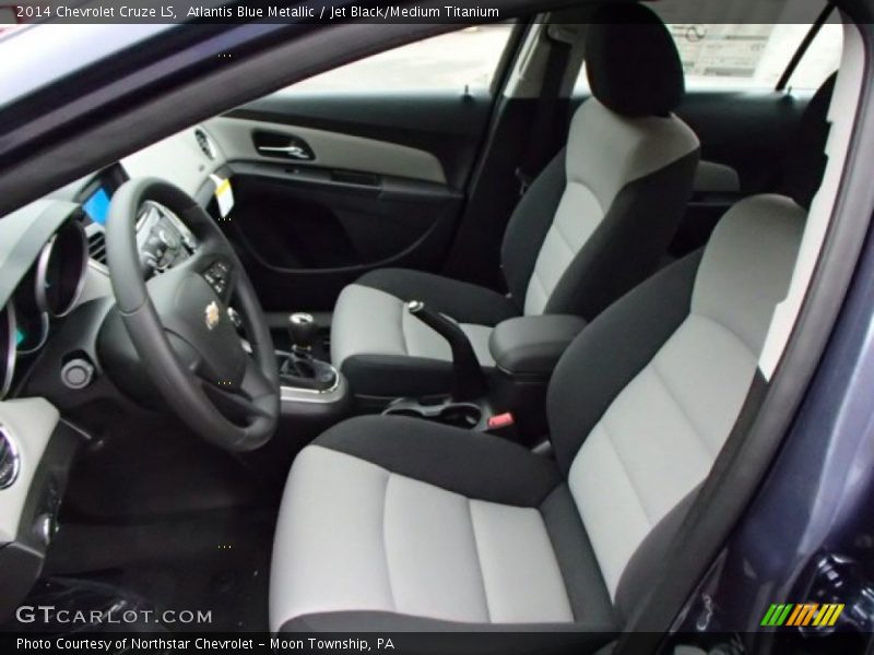 Front Seat of 2014 Cruze LS