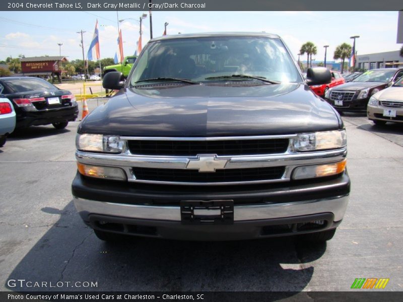 Dark Gray Metallic / Gray/Dark Charcoal 2004 Chevrolet Tahoe LS