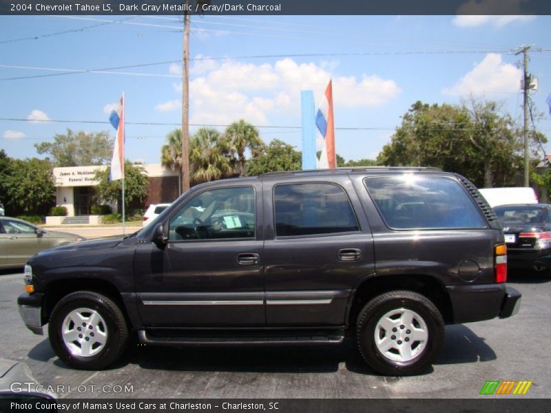 Dark Gray Metallic / Gray/Dark Charcoal 2004 Chevrolet Tahoe LS