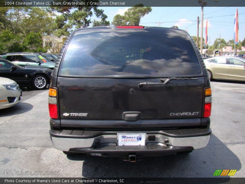 Dark Gray Metallic / Gray/Dark Charcoal 2004 Chevrolet Tahoe LS