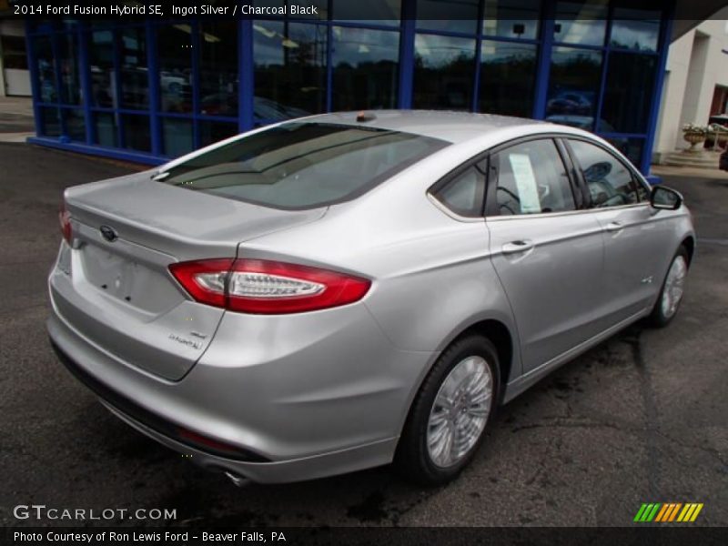  2014 Fusion Hybrid SE Ingot Silver
