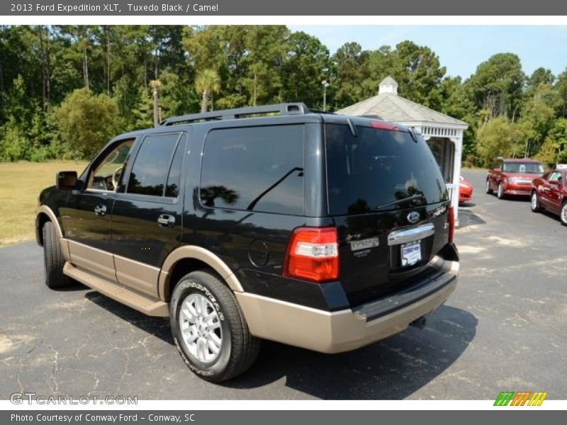 Tuxedo Black / Camel 2013 Ford Expedition XLT