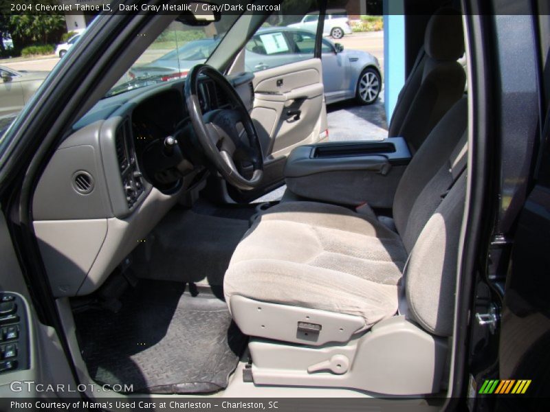 Dark Gray Metallic / Gray/Dark Charcoal 2004 Chevrolet Tahoe LS