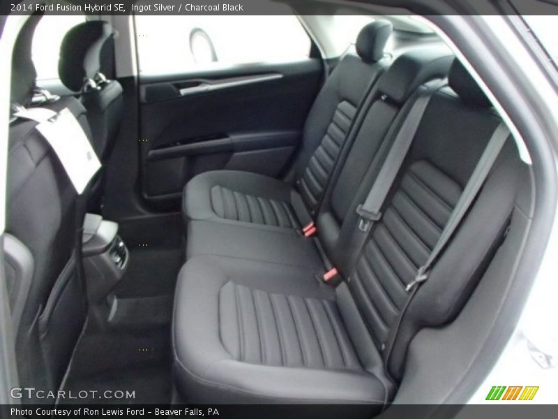Rear Seat of 2014 Fusion Hybrid SE