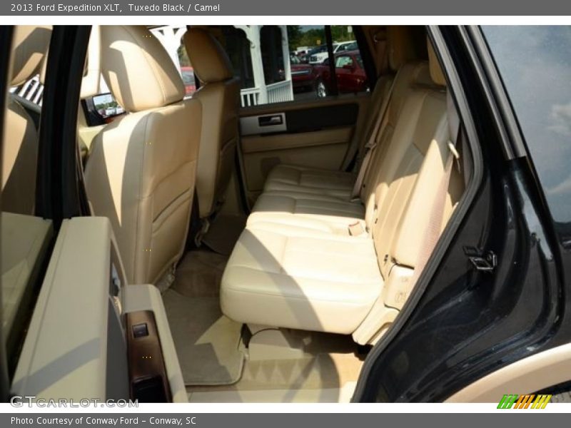 Tuxedo Black / Camel 2013 Ford Expedition XLT