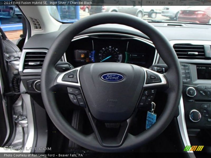  2014 Fusion Hybrid SE Steering Wheel