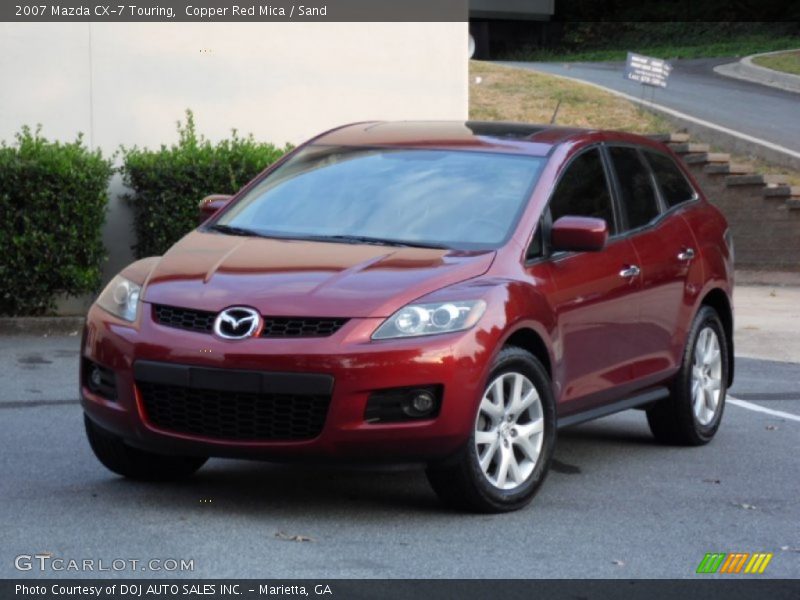 Copper Red Mica / Sand 2007 Mazda CX-7 Touring