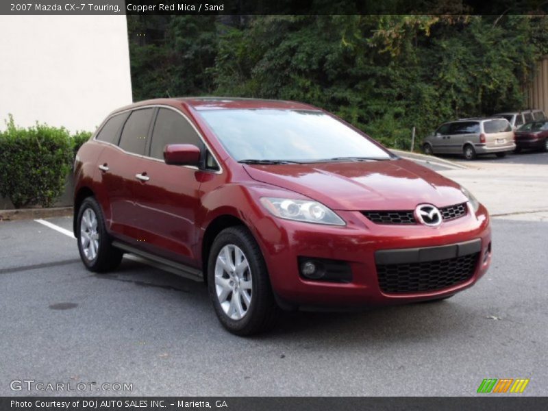 Copper Red Mica / Sand 2007 Mazda CX-7 Touring
