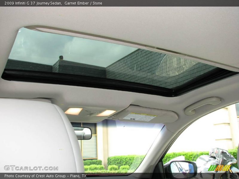 Garnet Ember / Stone 2009 Infiniti G 37 Journey Sedan