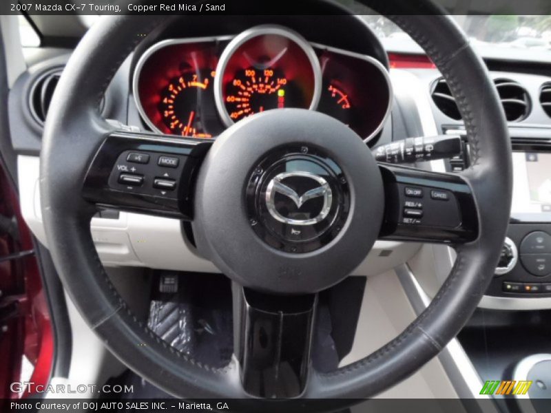 Copper Red Mica / Sand 2007 Mazda CX-7 Touring