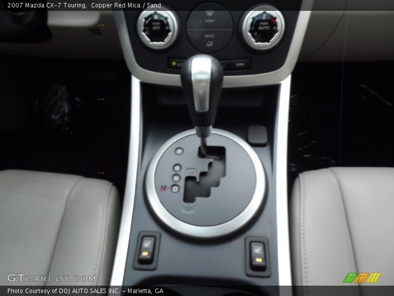 Copper Red Mica / Sand 2007 Mazda CX-7 Touring