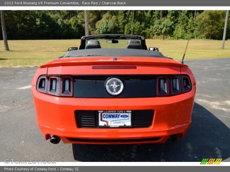 Race Red / Charcoal Black 2013 Ford Mustang V6 Premium Convertible