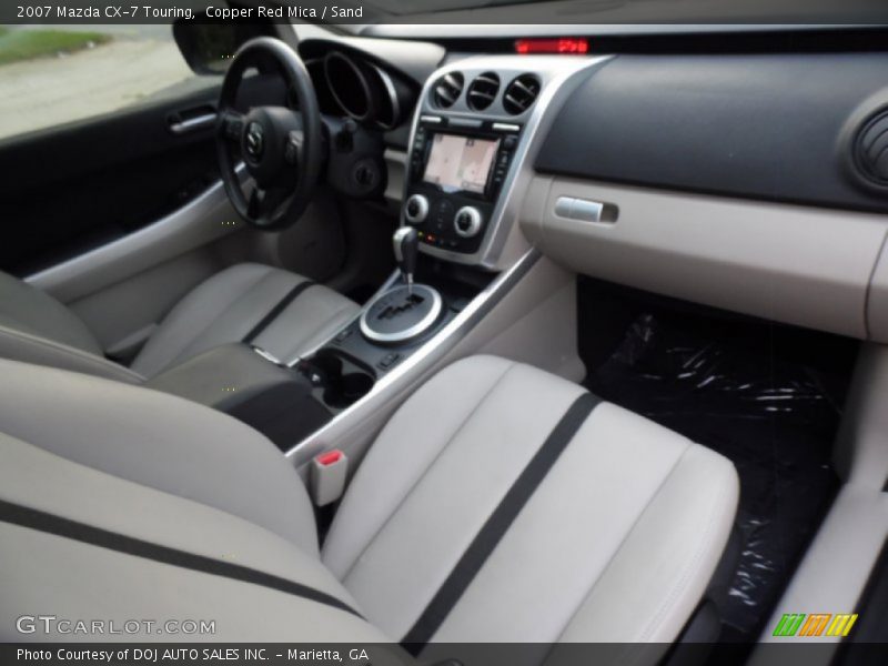 Copper Red Mica / Sand 2007 Mazda CX-7 Touring