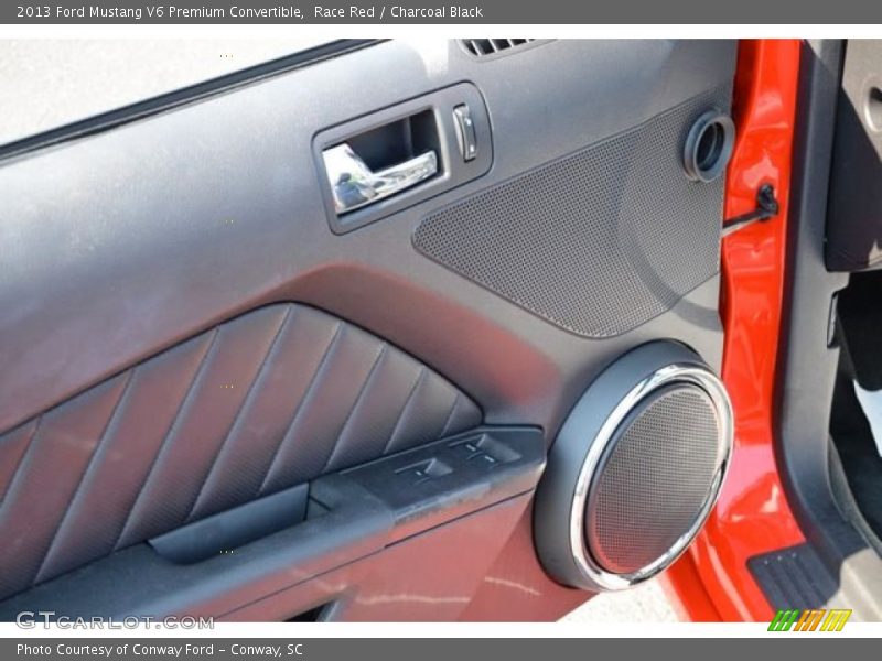 Race Red / Charcoal Black 2013 Ford Mustang V6 Premium Convertible
