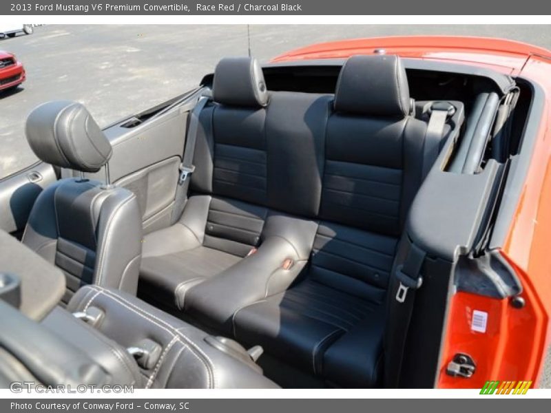 Race Red / Charcoal Black 2013 Ford Mustang V6 Premium Convertible
