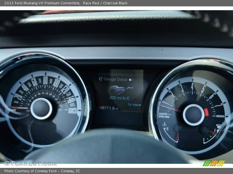 Race Red / Charcoal Black 2013 Ford Mustang V6 Premium Convertible