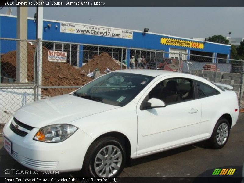 Summit White / Ebony 2010 Chevrolet Cobalt LT Coupe