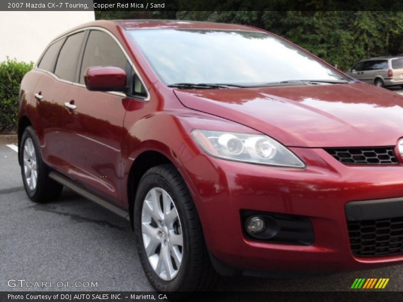 Copper Red Mica / Sand 2007 Mazda CX-7 Touring