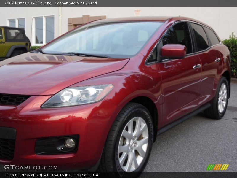 Copper Red Mica / Sand 2007 Mazda CX-7 Touring