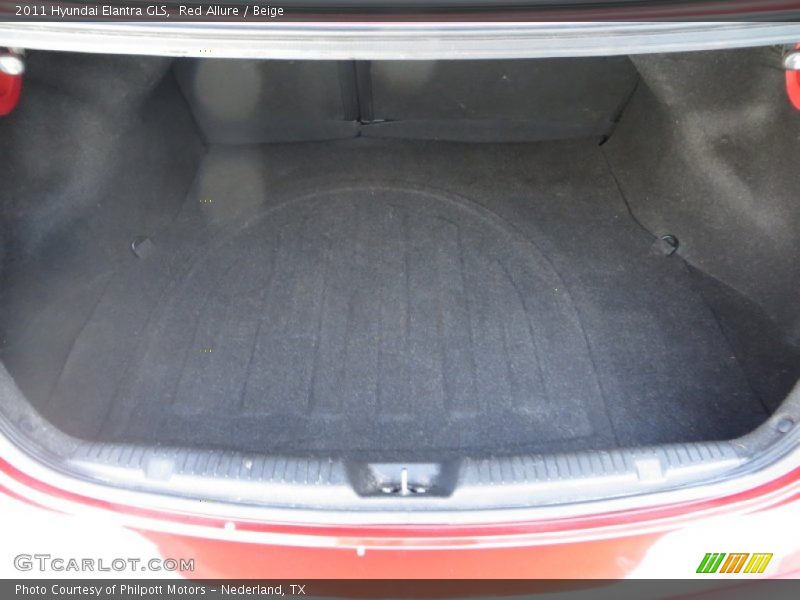 Red Allure / Beige 2011 Hyundai Elantra GLS