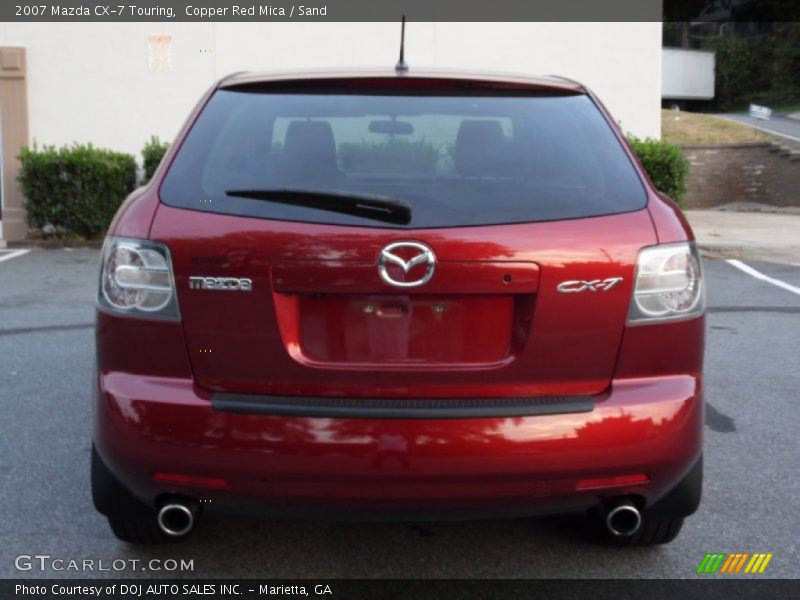 Copper Red Mica / Sand 2007 Mazda CX-7 Touring