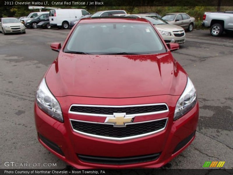 Crystal Red Tintcoat / Jet Black 2013 Chevrolet Malibu LT