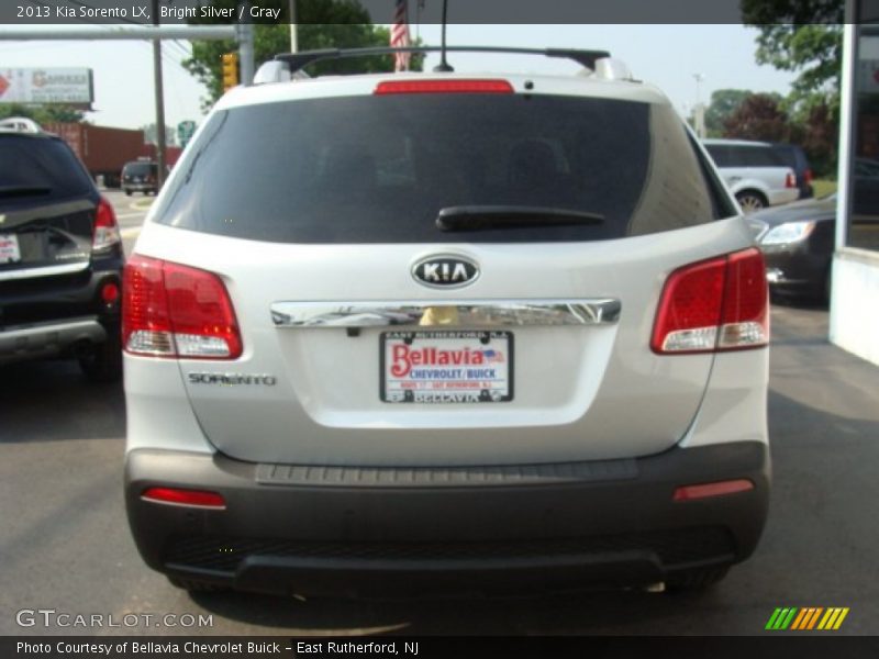 Bright Silver / Gray 2013 Kia Sorento LX