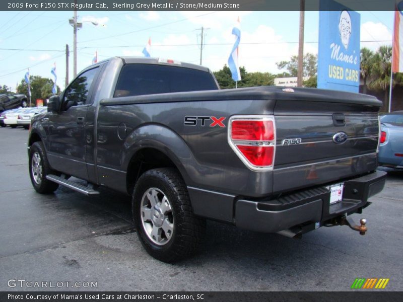 Sterling Grey Metallic / Stone/Medium Stone 2009 Ford F150 STX Regular Cab