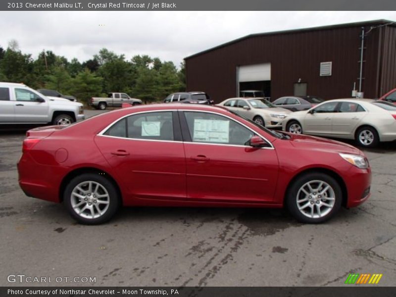 Crystal Red Tintcoat / Jet Black 2013 Chevrolet Malibu LT